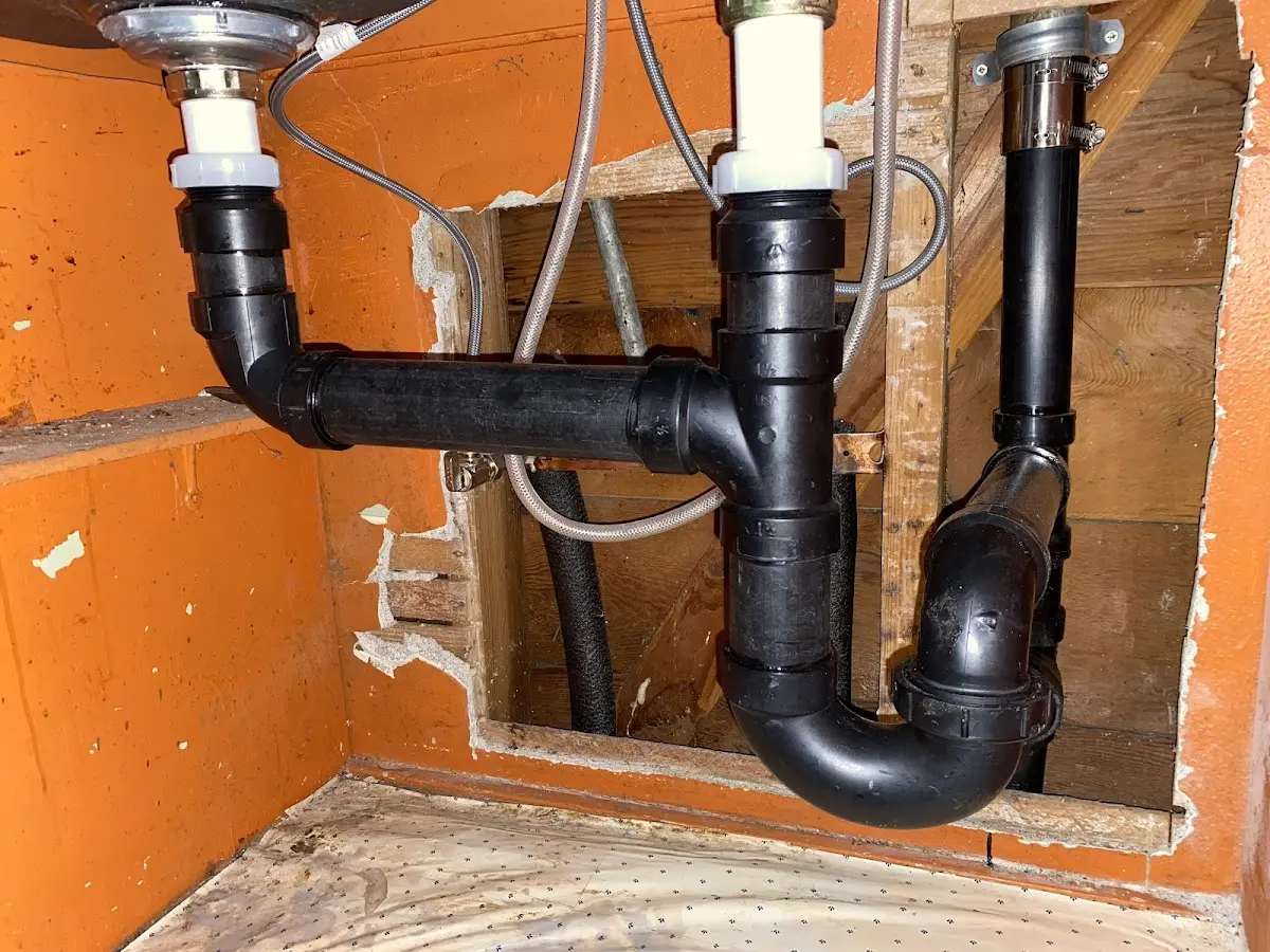 Professional Repiping Services equipment and tools on the job in Marysville